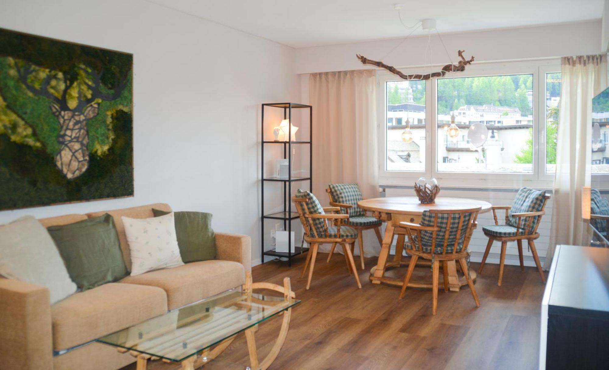 Swissme - Neu-Seeblick-Balkon-Parkplatz-Nahe Bergbahn São Moritz Exterior foto